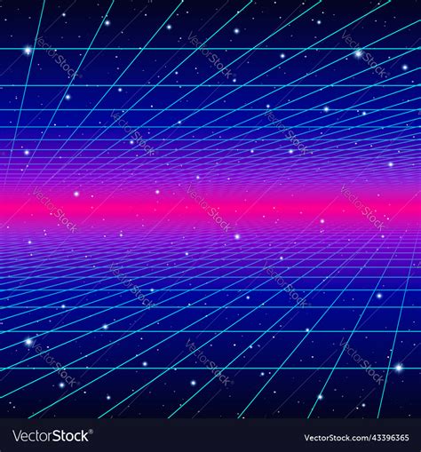 80s Laser Background