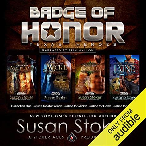 Badge Of Honor Texas Heroes Collection One Audible Audio Edition Susan Stoker