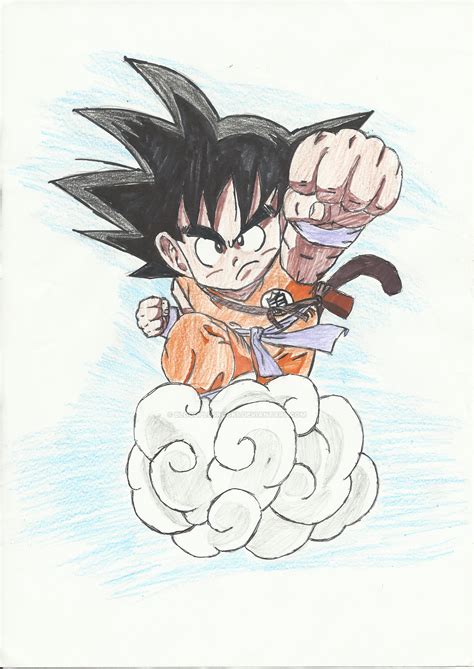 Son Goku By Bloodplusrocks On Deviantart