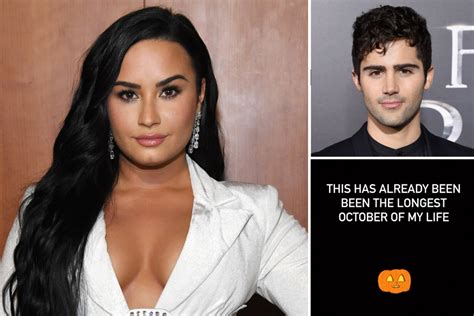 Demi Lovato Moans This Is The Longest October Of Her Life As Ex