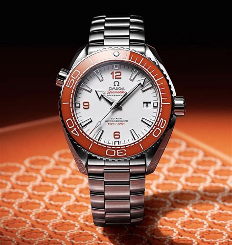 Omega Seamaster Planet Ocean 600m Watch With New Orange Bezel For 2019