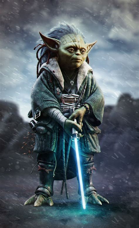 Babe Yoda Created By Vincent Chambin Star Wars Images Star Wars Pictures Star Wars Poster
