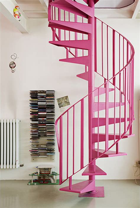 Pink Stairs The Style Files