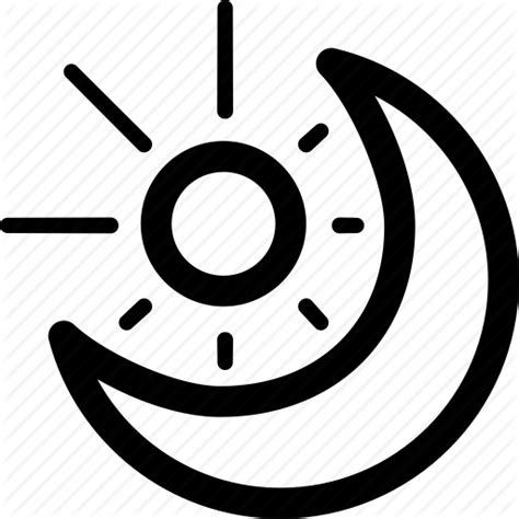 Sun Moon Icon 126364 Free Icons Library