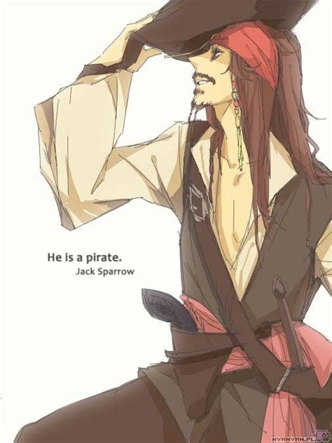 Jack Sparrow Anime Pirates Of The Caribbean Jack Sparrow Jack