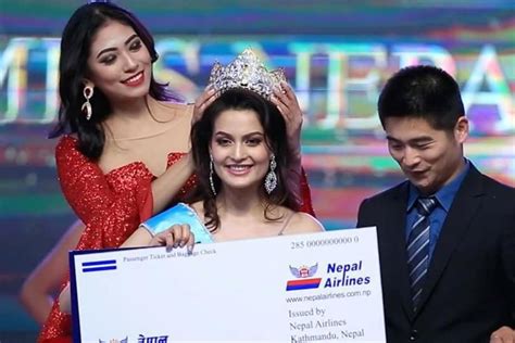 Manita Devkota Crowned Miss Universe Nepal 2018 Nepal Beauty Pageant Beauty Queens Miss