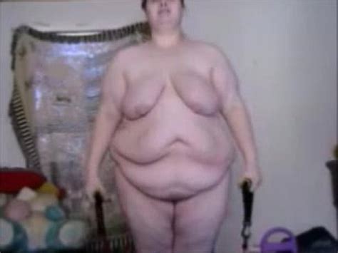 Hot Fat Girl Workout Naked Dance Shacking Her Fat Rolls Xnxx Com