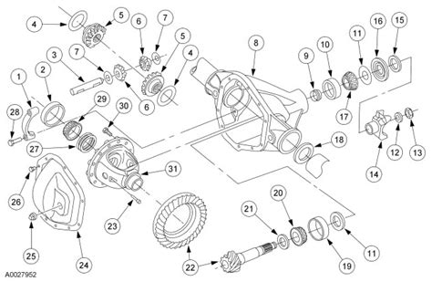 Ford F350 Front Axle Schematic