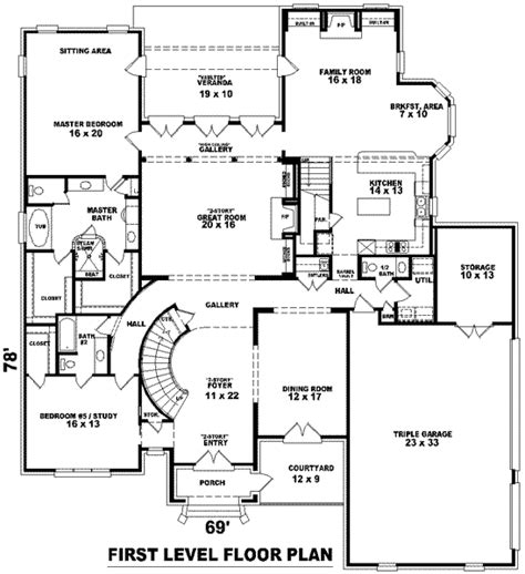 25 Unique Floor Plans Blueprints Free House Plans