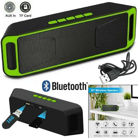 Wireless Bluetooth Speaker Portable High Bass Indoor Outdoor Stereo