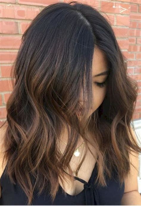 48 Cool Hair Color Ideas To Try In 2018 Deep Brown Hair
