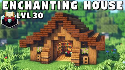 Minecraft Enchanting House Tutorial How To Build Youtube