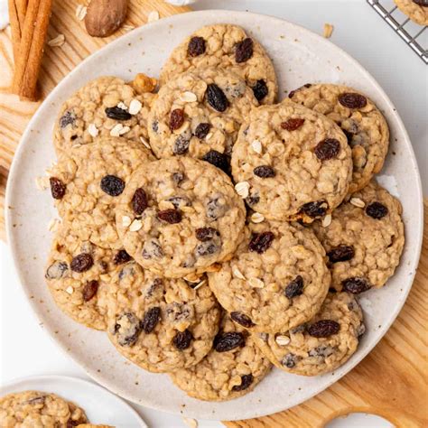 Spiced Oatmeal Raisin Cookies ⋆ Real Housemoms
