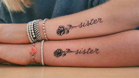 45 Sister Tattoo Ideas That Speaks Volumes About Your Relationship In A