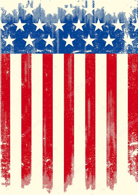 American Grunge Flag — Stock Vector © Tintin75 29970441