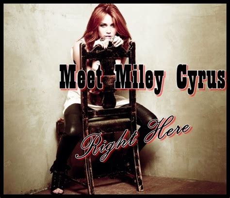 Meet Miley Cyrus Fanmade Single Covers Contest Round 3 Right Here Poll Results Miley Cyrus