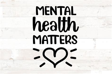 Mental Health Matters svg| Mental Health Awareness