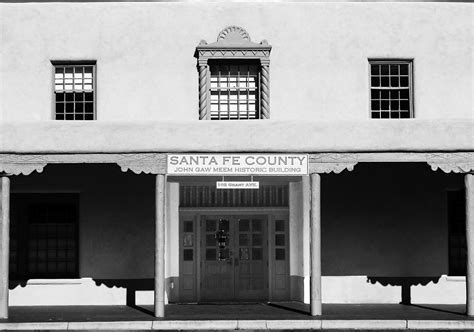 Santa Fe County Building V3 Bandw Robert Charles Flickr