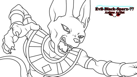Dragon Ball Super Beerus Pages Coloring Pages