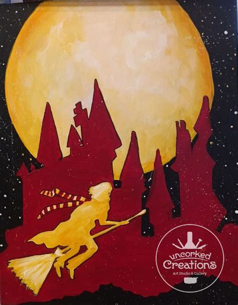 Harry Potter Painting And Trivia Night Uncorked Creations Binghamton