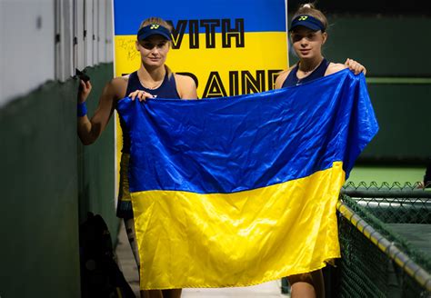 Ukrainian Tennis Stars Play Billie Jean King Cup While War Rages At Home Time