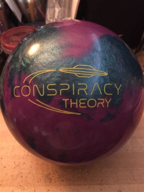Lt 15 Radical Conspiracy Theory Bowling Ball Used Exc Ebay
