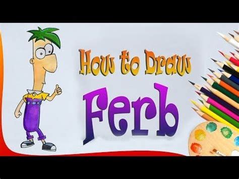 The first thing we need to do is draw the head guides for both phineas and ferb. How To Draw Ferb From Phineas And Ferb | Easy drawing for ...