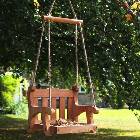 The swing seat feeder's small scale and the swinging nature make it awkward for larger birds to approach. Buy Bird Feeder Swing Seat — The Worm that Turned ...