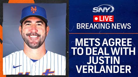 New York Mets In Agreement With Justin Verlander On Year M Deal