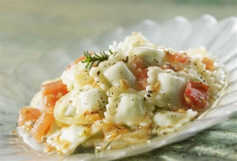 Recette ravioles chèvre et fines herbes à la provençale
