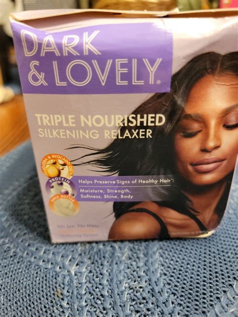 Softsheen Carson Dark And Lovely Triple Nourished Silkening Relaxer No