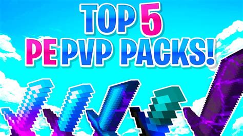 TOP 5 MCPE PVP TEXTURE PACKS 1 18 2022 Minecraft Bedrock YouTube