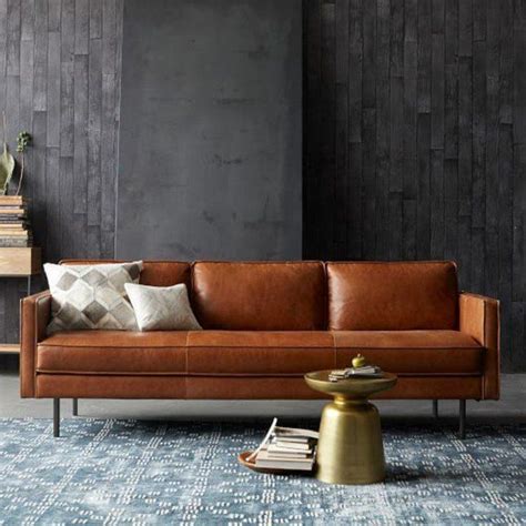 Weitere ideen zu braunes sofa, wohnzimmer, wohnzimmer design. modernes ledersofa in braun | Modernes ledersofa, Braunes ...