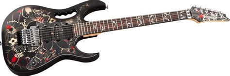 Ibanez jem77fp steve vai signature electric guitar floral blue + gig bag. Ibanez JEM77FP2 Steve Vai Signature Electric Guitar Floral ...