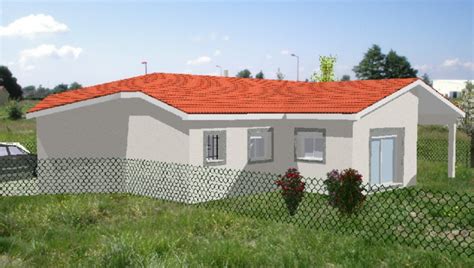 Maisons plain pied 3 chambres de 115 m² construite par Demeures Familiales