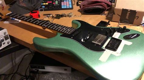 Fine Tuning For Hardtail Strat Using Floyd Rose Top Youtube