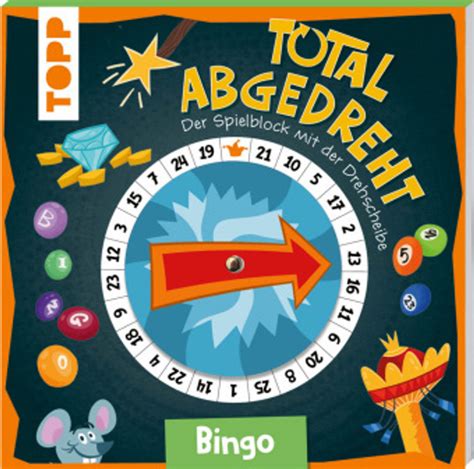 Total Abgedreht Spielblock Mit Drehscheibe Bingo Kaufen