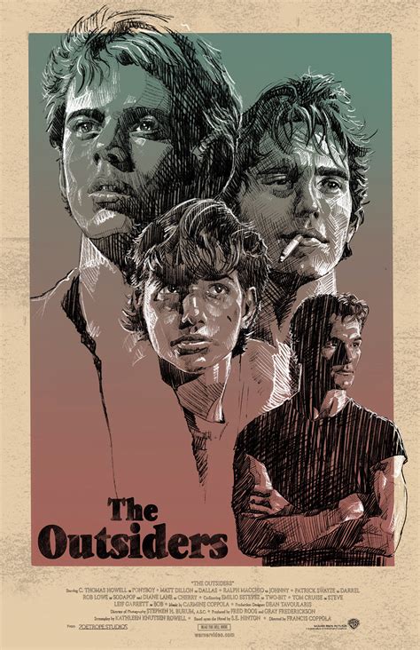 The Outsiders Movie Poster On Behance