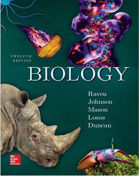 Biology By Peter H Raven George B Johnson Kenneth A Mason Inspire