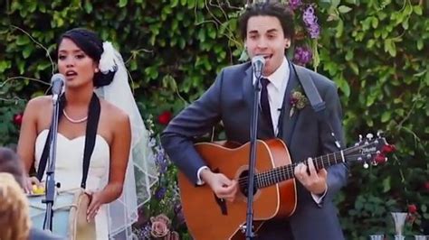 this couple singing their vows to each other is wonderfully non cheesy huffpost uk life