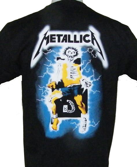 Over 24 hours of content! Metallica t-shirt Ride the Lightning size XL - RoxxBKK