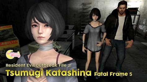 Resident Evil Outbreak File 2 Play As Tsumugi Katashina Fatal Frame