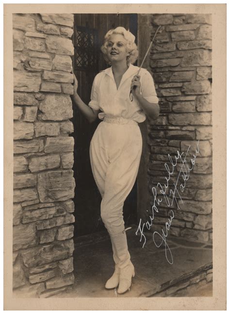 Jean Harlow Mother Jean 3 Signed Photographs Rr Auction