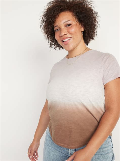 Everywear Printed Slub Knit T Shirt For Women Old Navy