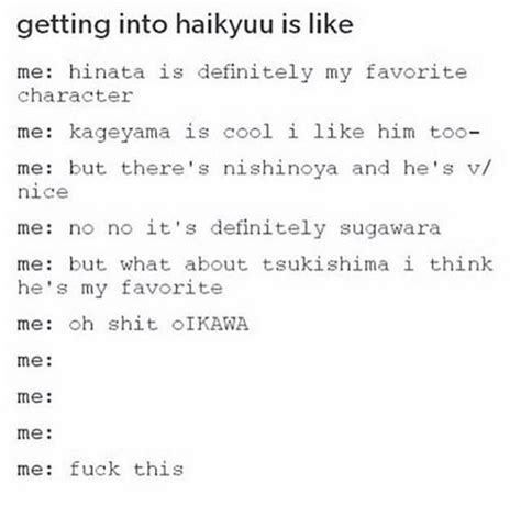 When the characters from haikyuu!! Pin on Haikyuu!!