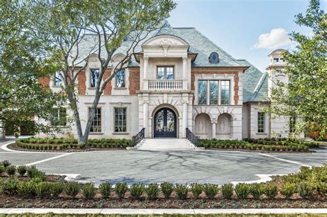 19000 Square Foot French Inspired New Build In Dallas Tx Homes Of