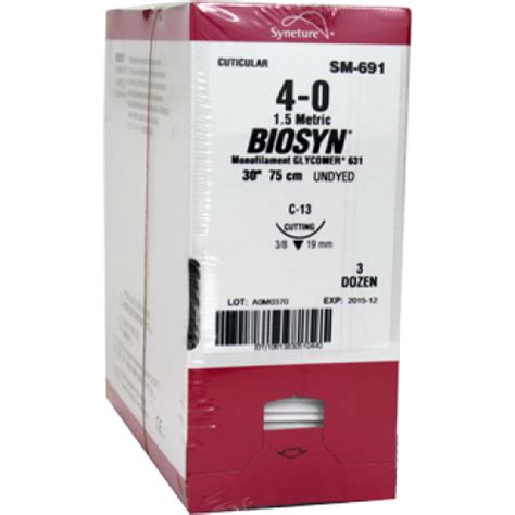 Biosyn 40 C 13 Box36s Aims Medical