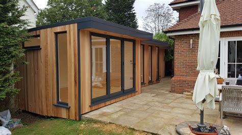 Shedworking Garden Office Designed To Fit Unusual Space