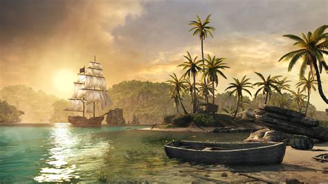 Assassins Creed 4 Black Flag Gets Massive Pc Screenshots Courtesy Of