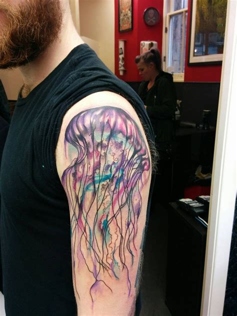 Planning your first or your next? Jellyfish by Noemi at Studio XIII Edinburgh | Tattoos, Art ...